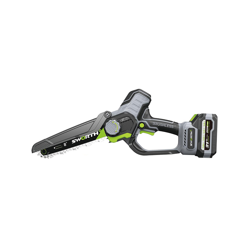 Motosierra inalámbrica con pantalla de nivel de batería SW0806